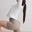 Ribbed Seamless Biker Shorts