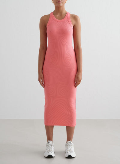 Hibiscus Ease Ribbed Tank Dress