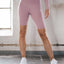 Ribbed Seamless Biker Shorts
