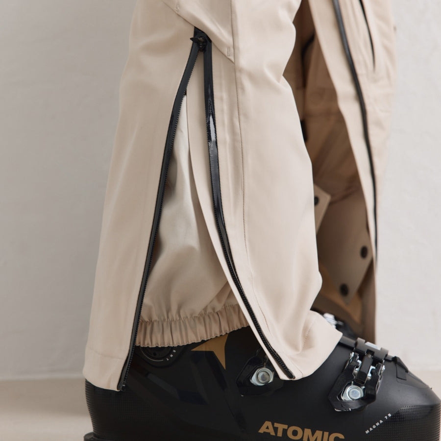 Zipped Flare Hem